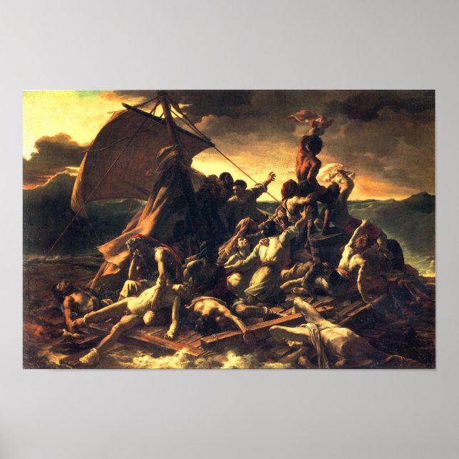 Raft av Medusa Poster (Framsidan)