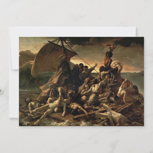 Raft av Medusa - Théodore Géricault (Framsida)