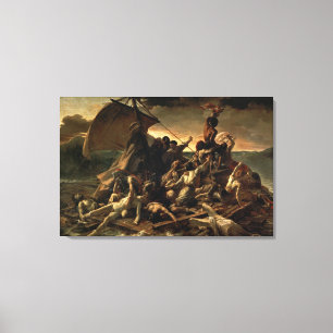 Raft av Medusa - Théodore Géricault Canvastryck