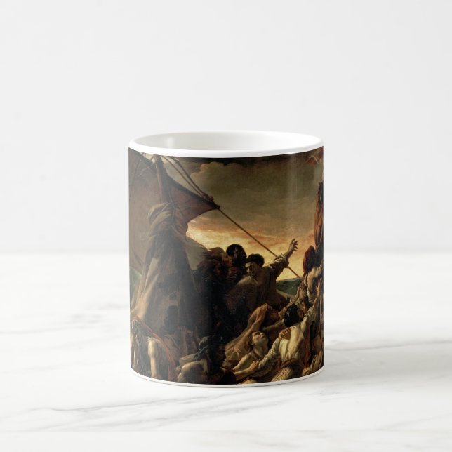 Raft av Medusa - Théodore Géricault Kaffemugg (Center)