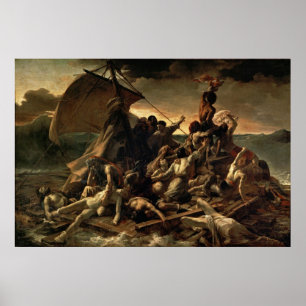 Raft av Medusa - Théodore Géricault Poster