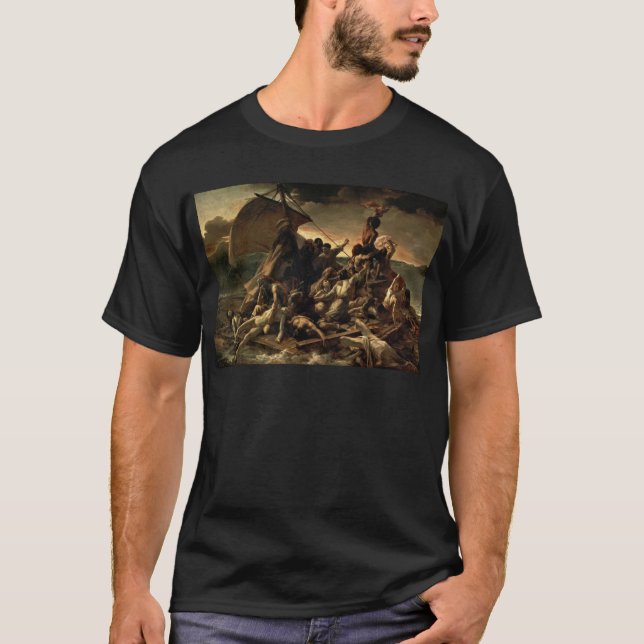 Raft av Medusa - Théodore Géricault Tee Shirt (Framsida)