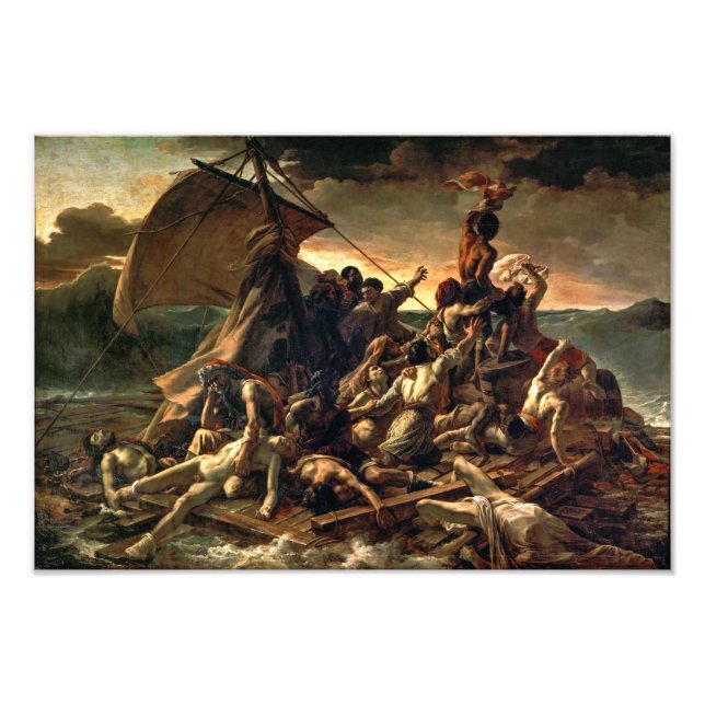 Raft Medusa | Théodore Géricault | Fototryck (Framsidan)