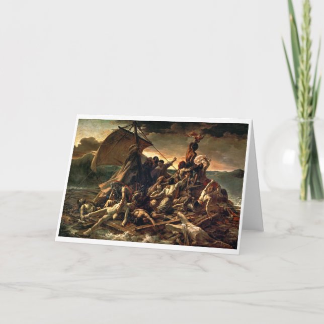 Raft Medusa | Théodore Géricault | Kort (Framsida)