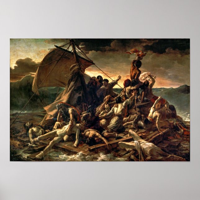 Raft Medusa | Théodore Géricault | Poster (Framsidan)
