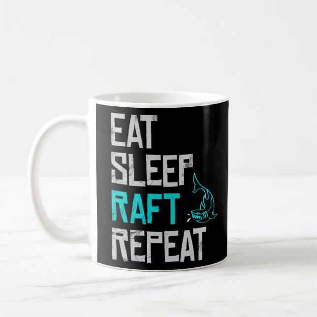 Raft-spel - upphettning av viloläge Raft - Upprepa Kaffemugg (Vänster)