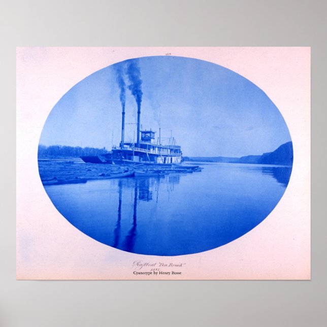 Raftboat "Ten Brook", 1885 Poster (Framsidan)