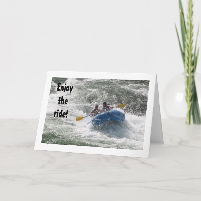 RAFTERARNA SÄGER "FÅ RIDEN" OCH DIN BIRTHDAG KORT (Framsida)