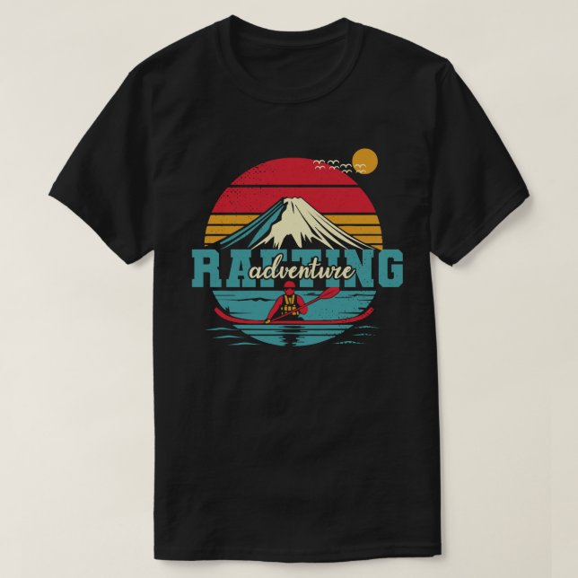 Rafting Adventure T Shirt (Design framsida)