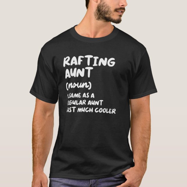 Rafting Aunt Definition  Sports T Shirt (Framsida)