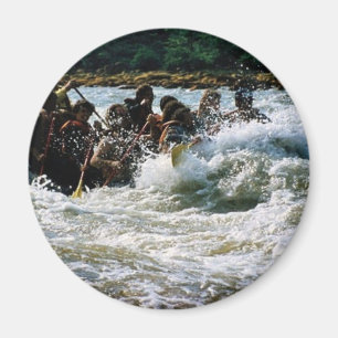 Rafting för vitvatten magnet