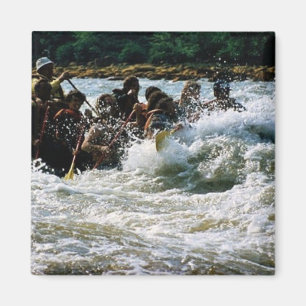 Rafting för vitvatten magnet