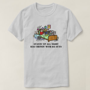 Rag Chewing med killarna Ham Radio T-Shirt