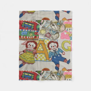 Rag Doll Baby Blanket Fleecefilt