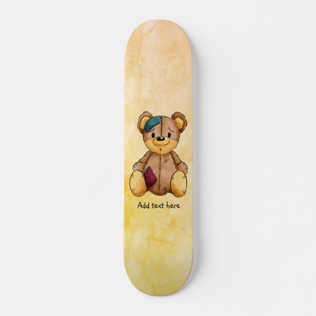 Rag Doll Bear Personlig Skateboard (Framsida)