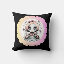 Rag Doll Cute & Spooky Anpassningsbar Kudde