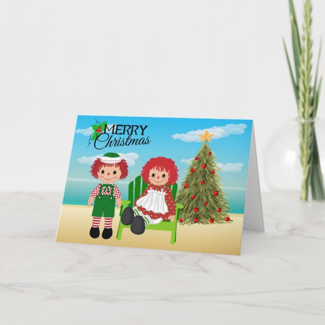 Rag Doll-julkort Helgkort (Framsida)