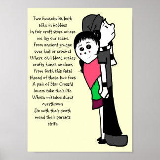 Rag doll romeo och Juliet Poster