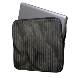 Råg grått rand över nedfläckad abstrakt teckning t laptop fodral