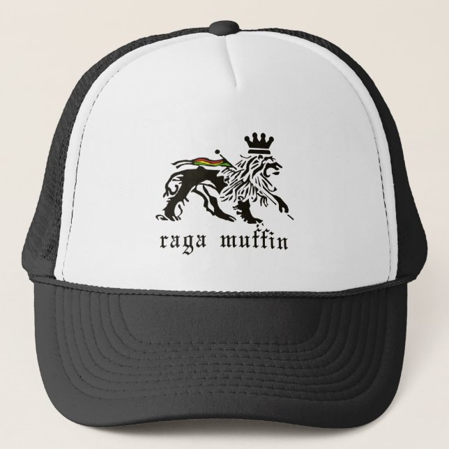 Raga muffin Judah - hatt Truckerkeps (Framsida)