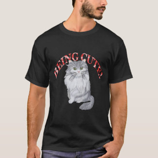 RAGAMUFFIN CAT BEING CUTE T SHIRT