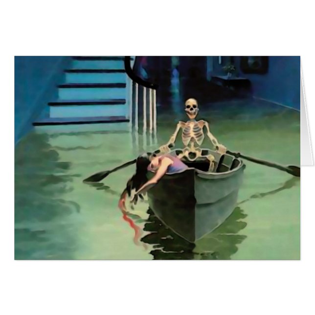 Rågdödskort ~ OBS kort (Framsidan Horizontal)