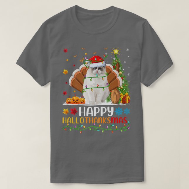 Ragdoll Animal Lover Funny Lycklig Ragdoll HelloTh T Shirt (Design framsida)