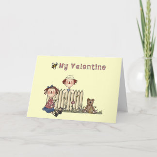 Ragdoll bi min valentintshirts och gåvor helgkort
