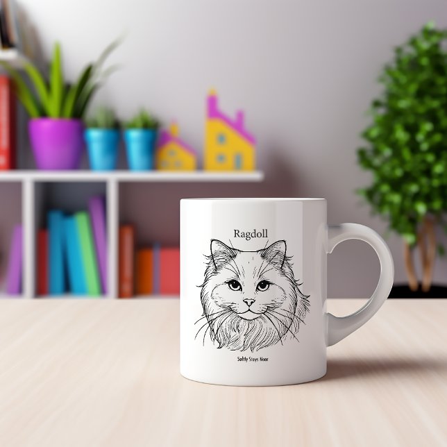 Ragdoll Cat Kaffemugg (Skapare uppladdad)