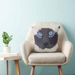 Ragdoll Cat Kattunge Ragdoll Kudde