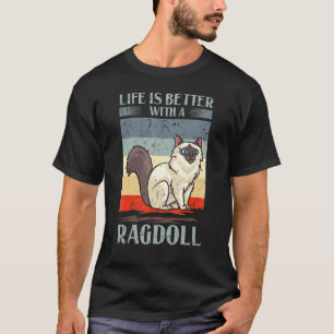 Ragdoll Cat Kitten Owner Älskare T Shirt