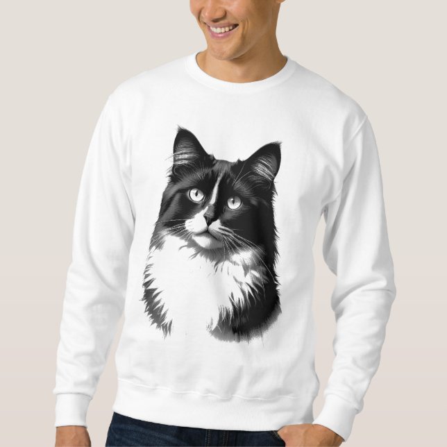 Ragdoll Cat Men's Sweatshirt (Framsida)