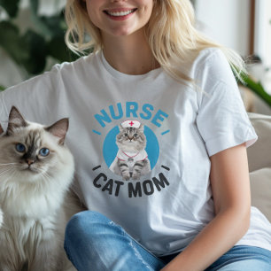 Ragdoll Cat ’Nurse Cat Mamma’ T Shirt