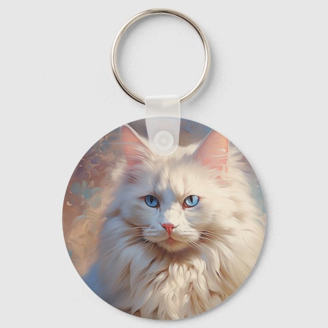 Ragdoll cat nyckelring (Framsida)