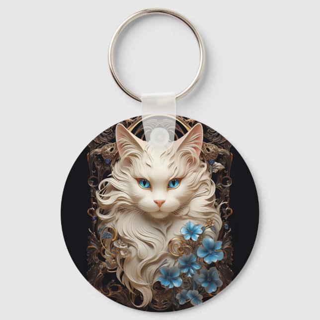 Ragdoll cat nyckelring (Framsida)