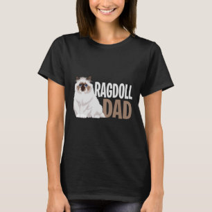 Ragdoll Cat Pappa Funny Cat Owner Älskare T Shirt