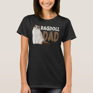 Ragdoll Cat Pappa Funny Cat Owner Älskare T Shirt