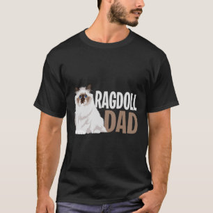 Ragdoll Cat Pappa Funny Cat Owner Älskare T Shirt