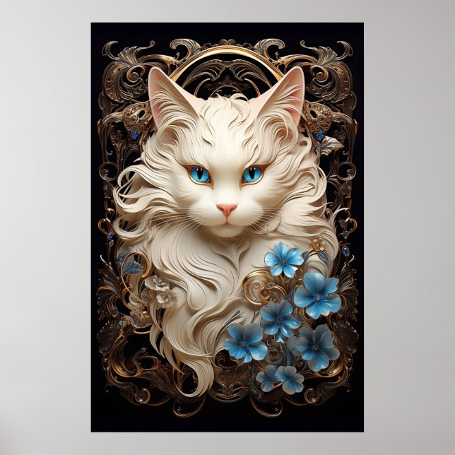 Ragdoll cat poster (Framsidan)