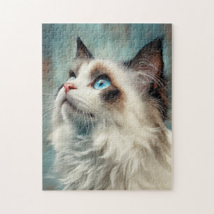 Ragdoll cat pussel