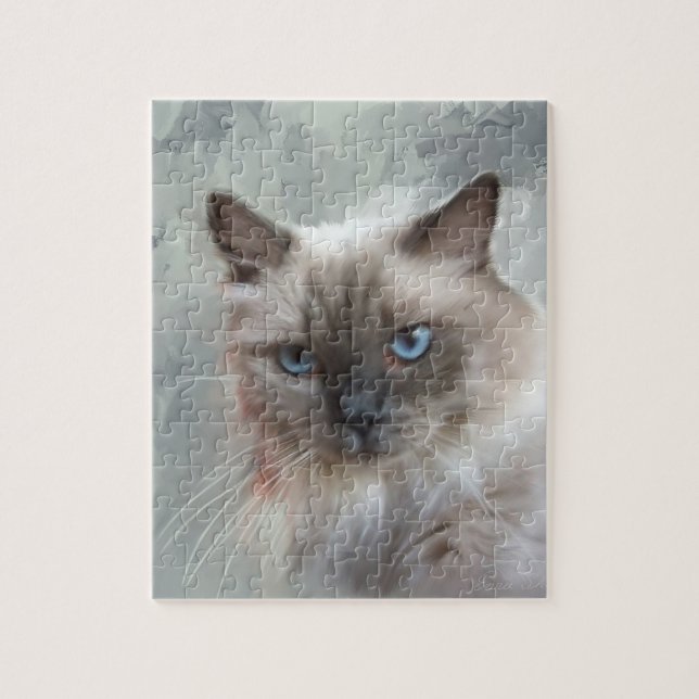Ragdoll Cat Pussel (Vertikal)