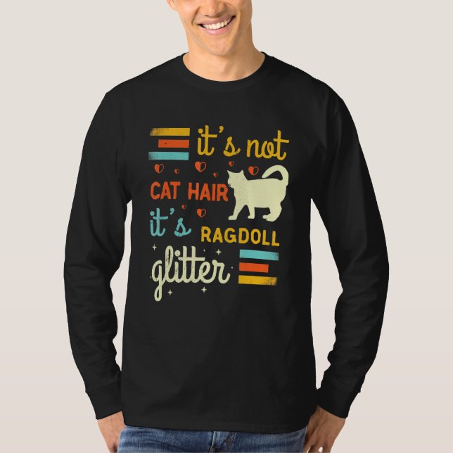 Ragdoll Cat Shedding Rag Doll Cat Pet Owner T Shirt (Framsida)