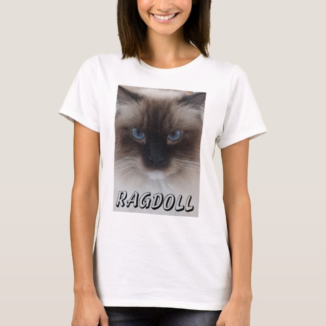 RAGDOLL CAT SHIRT T SHIRT (Framsida)