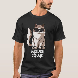 Ragdoll Cat Squad Mamma för jul T Shirt