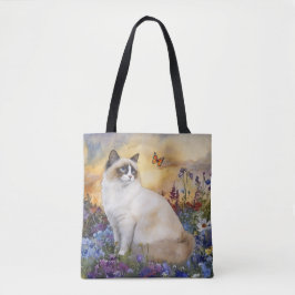 Ragdoll Cat - Tote Bag Tygkasse