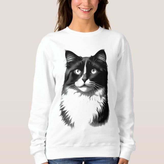 Ragdoll Cat Women's Sweatshirt T Shirt (Framsida)