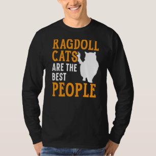 Ragdoll Cats är det bästa Kattunge Kitten T Shirt