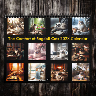 Ragdoll Cats Comfort 202X Kalender