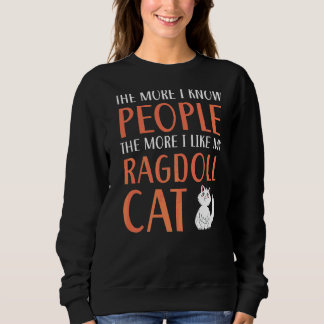 Ragdoll Cats Owner Kattunge Tass Kärlek Meow Kitte T Shirt