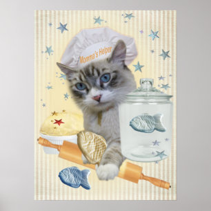 Ragdoll Cookie Burk Printing Poster